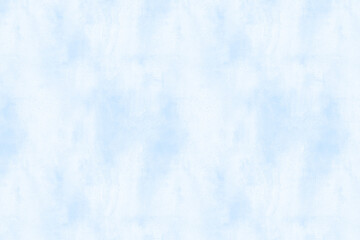 Fototapeta na wymiar pastel baby blue watercolor paint basic simple background uneven textute