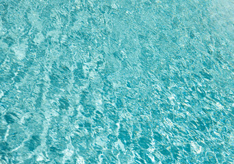 malibu swimming pool water background with ripples