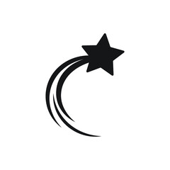 star icon in trendy flat design