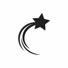 star icon in trendy flat design