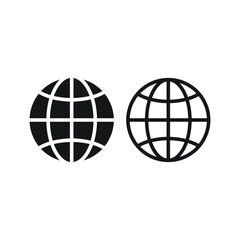 Web icon set. go to web icon. web click icon