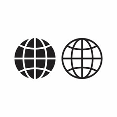 Web icon set. go to web icon. web click icon