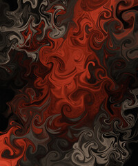 abstract liquid art