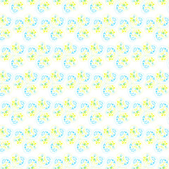 Flower heart in the colors of the flag of Ukraine. Preservation of peace. Heart with the text 