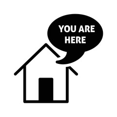 Solid icon for Location