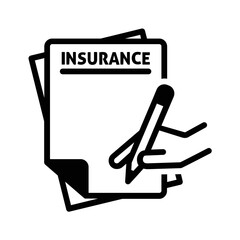 Black solid icon for Claim