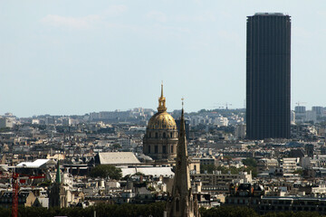 Paris -  Tour Montparnasse - Invalides - obrazy, fototapety, plakaty