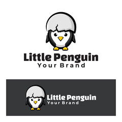 Cute Little Penguin art illustration