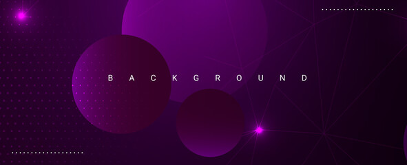 Abstract geometric design dynamic modern graphic background