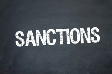 Obraz premium Sanctions