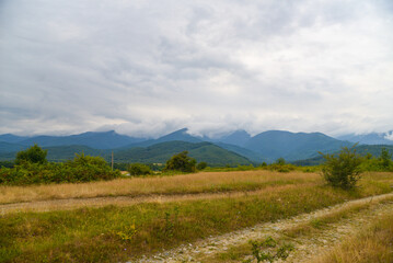 Fototapeta premium landscape in the mountains
