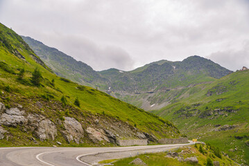mountain road in the mountains