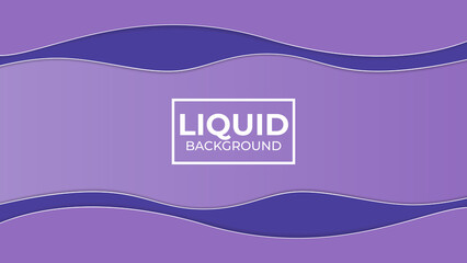 Liquid wave purple Background, easy to edit