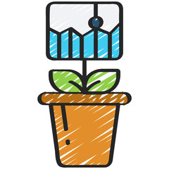 Market Growth Icon