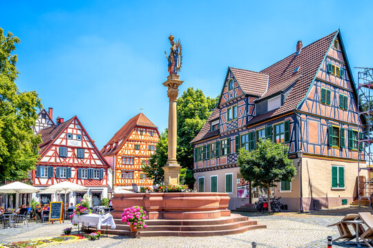 Kirche, Ladenburg, Baden W&uuml;rttemberg, Deutschland 