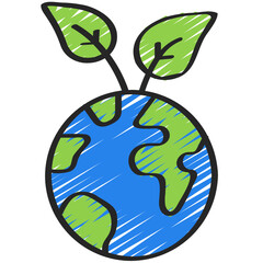 Nature And Earth Icon