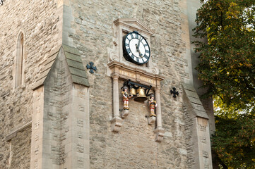View of the St Mary Magdalen Church in Oxford, United Kingdom