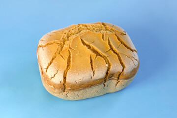 Dry bread. Food crisis .Top view