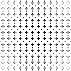 Seamless surface pattern with symmetric geometric ornament. Round spots texture. Circles abstract background. Polka dot motif. For digital paper, textile print, web design. Vector art illustration