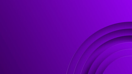 Abstract purple papercut layer background seamless loop