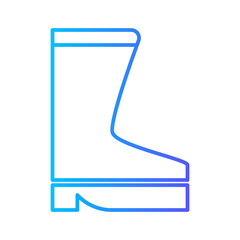 shoes gradient icon
