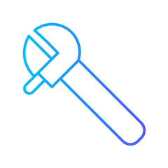 wrench gradient icon