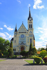 Fototapeta na wymiar Church of the Cross in Fastiv, Ukraine 
