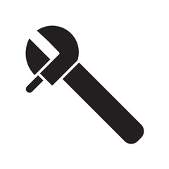 wrench glyph icon