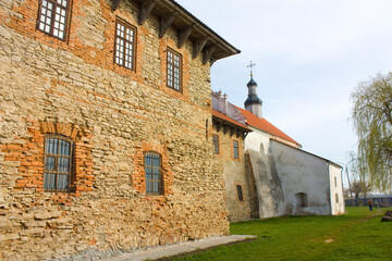Castle church (XVI century) in Castle of Princes Ostrozkikh in Starokostyantyniv, Ukraine	
