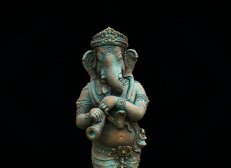 Fototapeta na wymiar Ganesha religious restraint thing old power