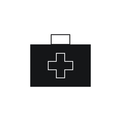 first aid bag vector for website symbol icon presentation