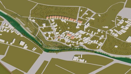 Urban proposal for reforestation and wastewater treatment in Tarapoto
