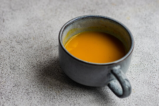 Spiced turmeric moon milk drink