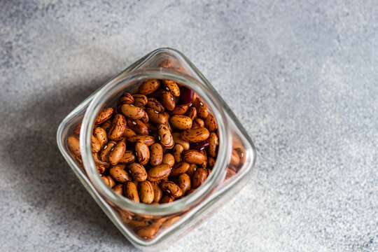 Bowl with red kidney beans