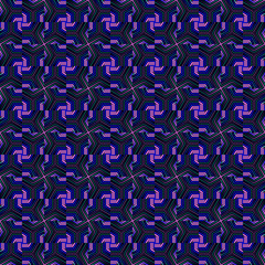 Retro Future Inspired Artwork Made With Abstract Vector Graphics And Geometric Shapes