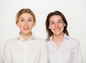 two, blond, isolated, dispute, intern, staff, manager, colleague, complicated, people organizing, intern error, job relation, emotional, teamwork, lady, partnership, lady looking, secretary talking, c