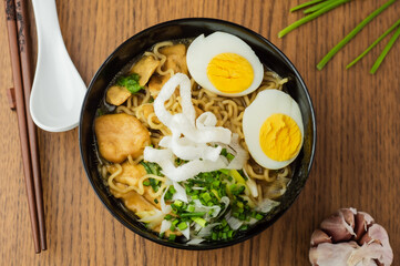 Ramen noodles japanese food