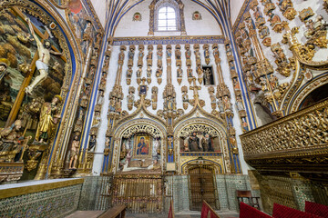 Fototapeta na wymiar capilla dorada, Catedral de la Asunción de la Virgen, Salamanca, comunidad autónoma de Castilla y León, Spain