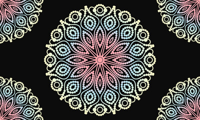 abstract mandala pattern background design. Luxury ornamental mandala design. 