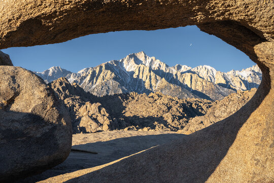 Stony formation in wild nature