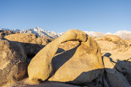 Stony formation in wild nature