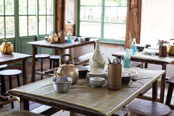Korean old-fashioned rice soup Restaurant