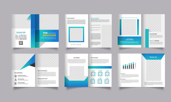 Company Brochure Design Template 