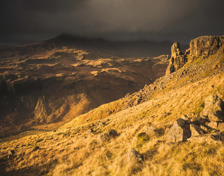 Scafell Beyond Eskdale Needle