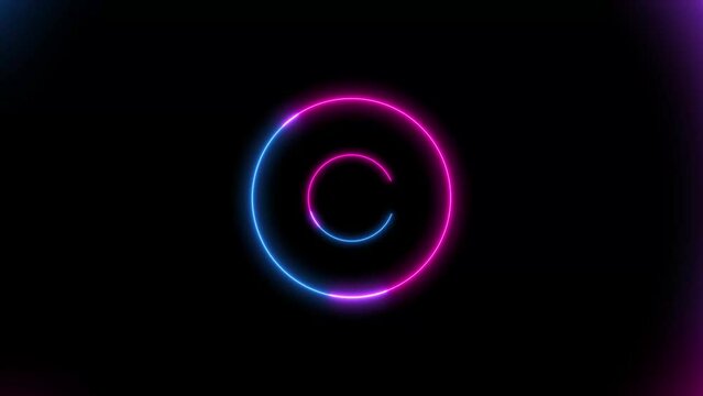 Stroboscopic neon lights - Strobo energetic colors - Laser shapes flashing - Power energetic background 4K