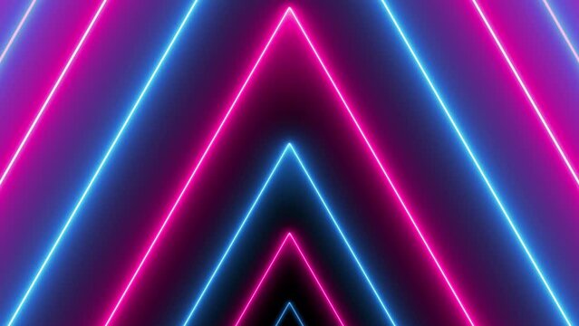 Stroboscopic neon lights - Strobo energetic colors - Laser shapes flashing - Power energetic background 4K