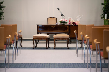 Wedding room before the ceremony
