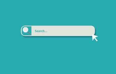 Search bar. Vector, product search,