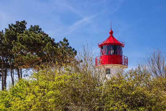 Der Leuchtturm Gellen auf der Insel Hiddensee