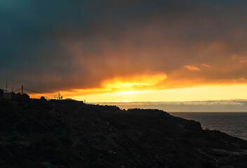 Nightfall in Tenerife